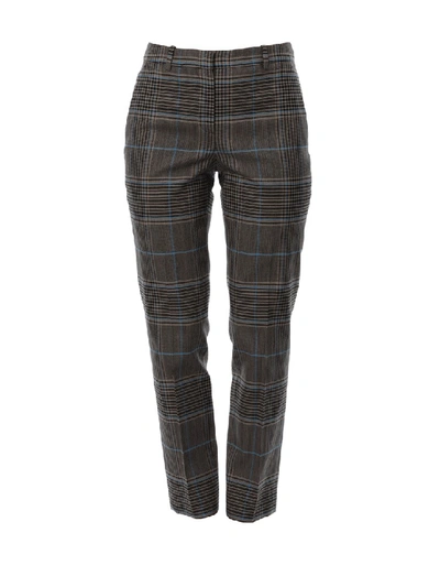 Shop Givenchy Multicolor Wool Pants In Black