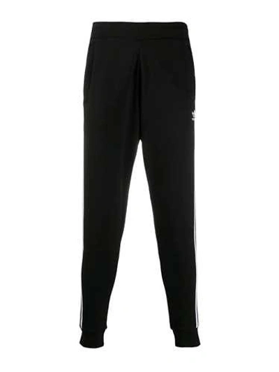 Shop Adidas Originals Black '3 Stripes' Sports Pants