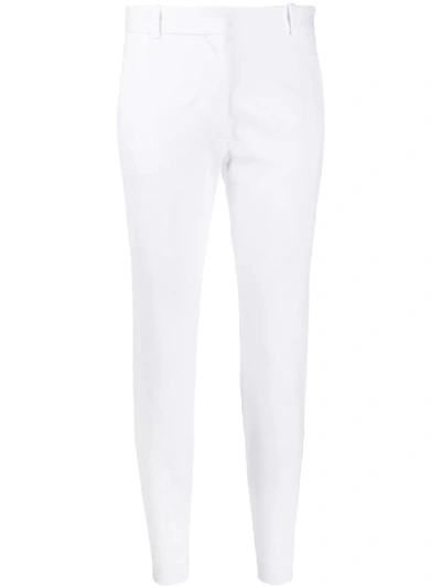 Shop Joseph Slim Fit Trousers In White