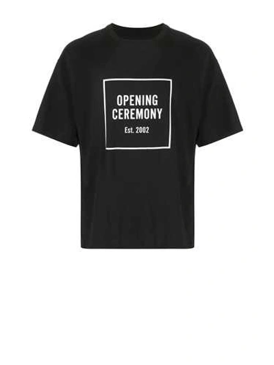 Shop Opening Ceremony Black T-shirt Box Logo