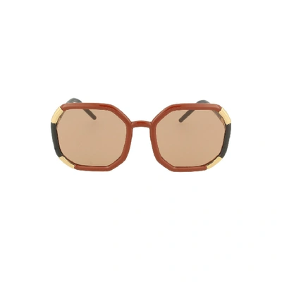 Shop Prada Sunglasses 20xs Sole In Neutrals