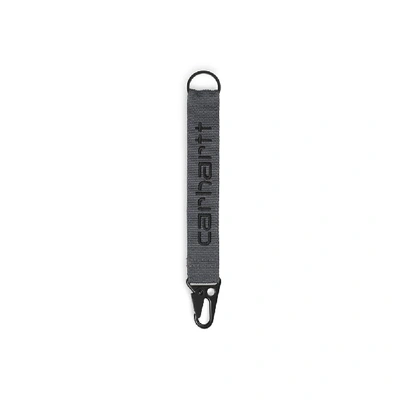 Shop Carhartt Jaden Keyholder (husky/black) In Grey