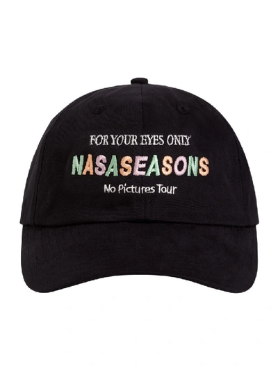 Shop Nasa Seasons For Your Eyes Only Cap In Black