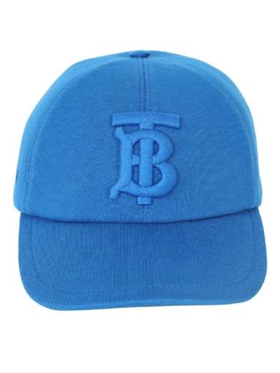 Shop Burberry Blue Tb Jersey Baseball Cap