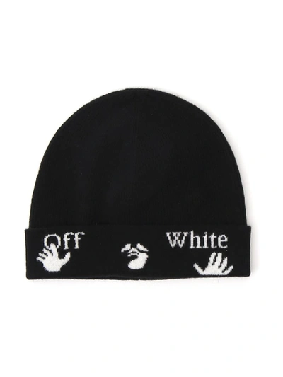 Shop Off-white White/black Wool Hat