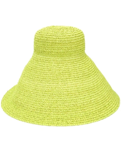 Shop Jacquemus Green Canvas Hat