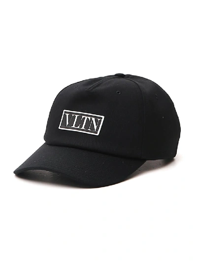 Shop Valentino Black Fabric Hat