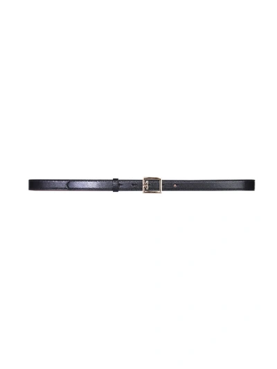 Shop Givenchy Black Leather Belt