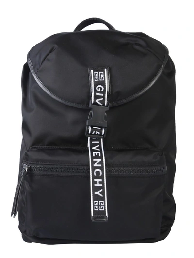 Shop Givenchy Black Nylon Backpack