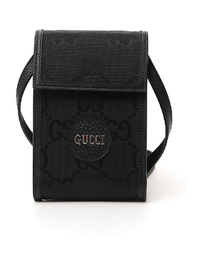 Shop Gucci Black Nylon Shoulder Bag
