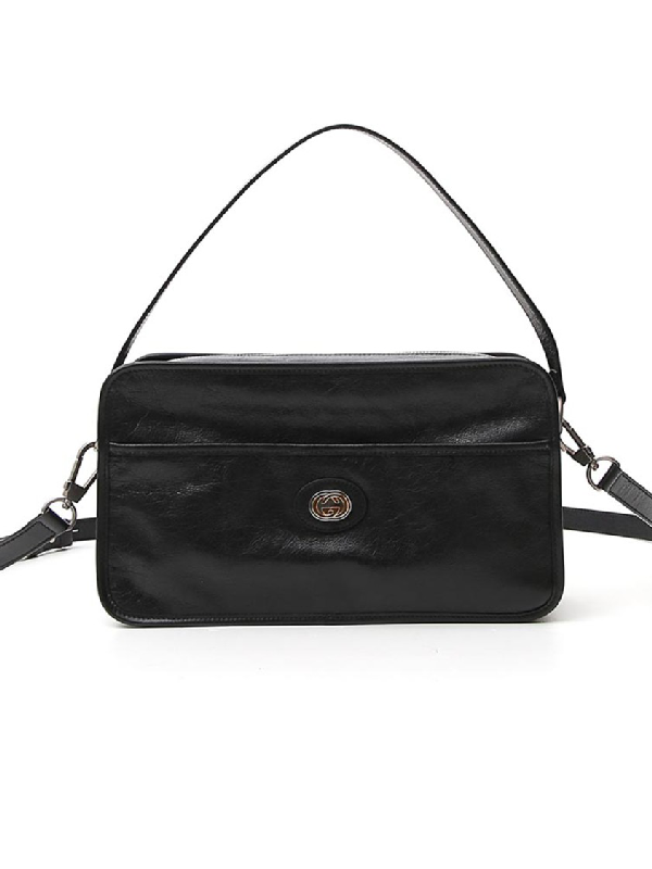 gucci black briefcase
