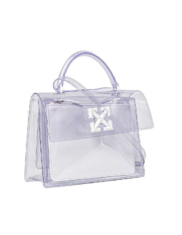 off white pvc bag