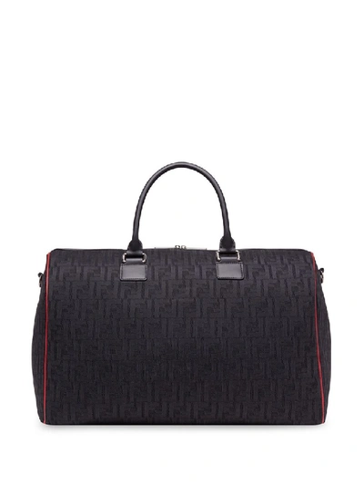 Shop Fendi Black Fabric Travel Bag