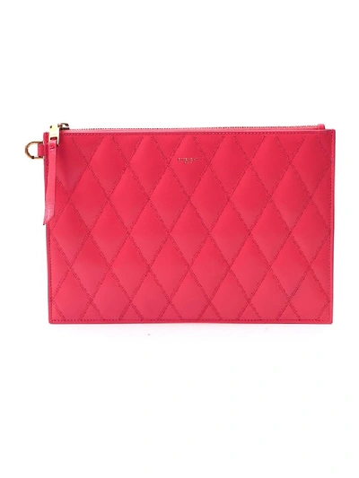 Shop Givenchy Pink Leather Clutch