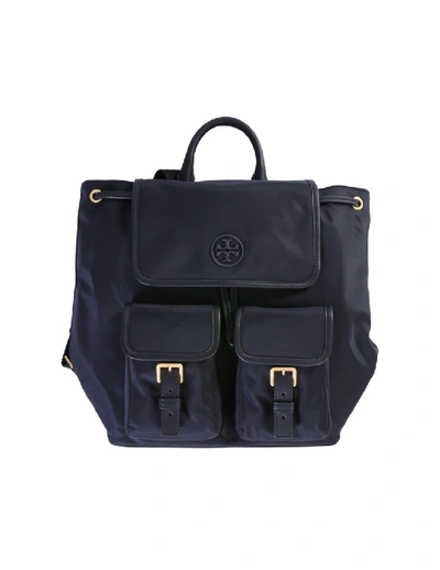 Shop Tory Burch Perry Black Nylon Backpack