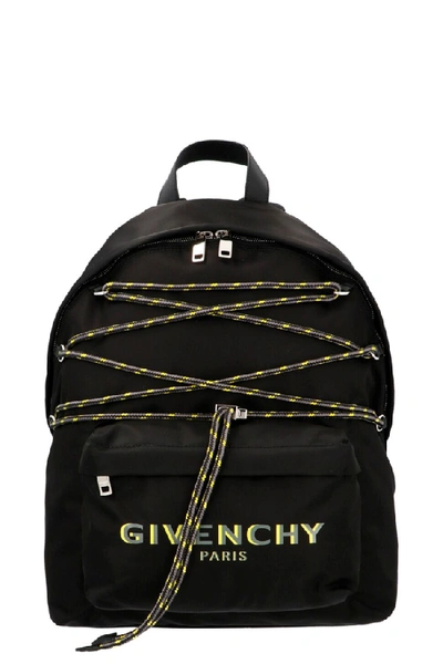 Shop Givenchy Bond Black Nylon Backpack