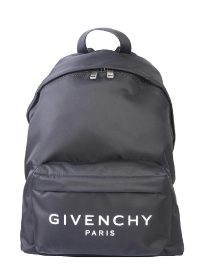 Shop Givenchy Black Nylon Backpack