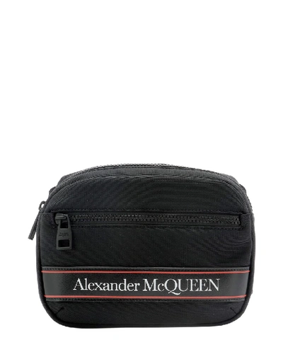 Shop Alexander Mcqueen Black Nylon Pouch