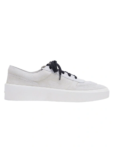 Shop Fear Of God Light Grey Skate Sneakers In White