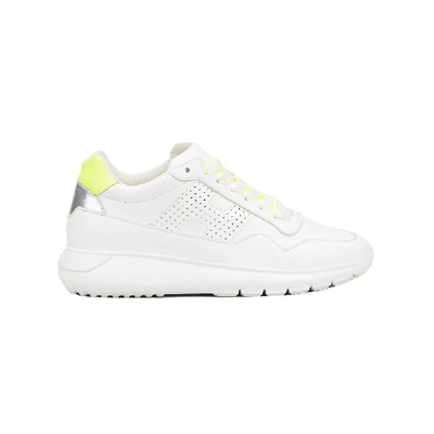 Shop Hogan Interactive 3 White Leather Sneakers