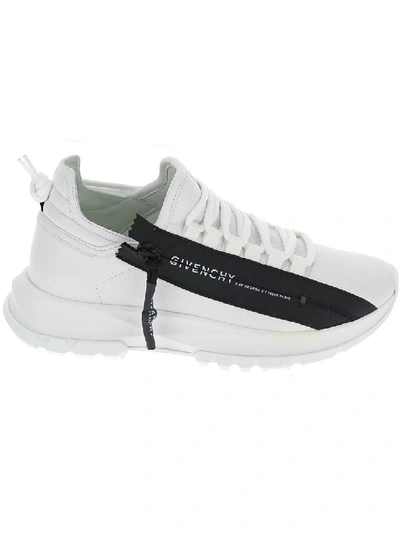 Shop Givenchy White Leather Sneakers