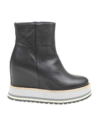 Shop Paloma Barceló Ankle Boot Arles With Wedge And Black Color