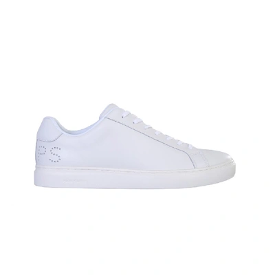 Shop Ps By Paul Smith Rex White Leather Sneakers
