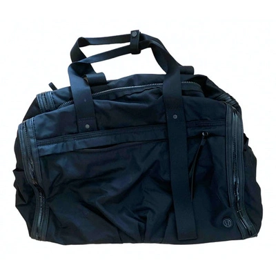 Pre-owned Lululemon Black Travel Bag