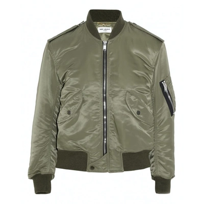 Pre-owned Saint Laurent Khaki Jacket