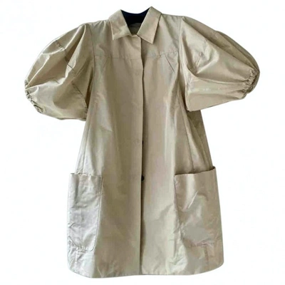 Pre-owned Miu Miu Beige Coat