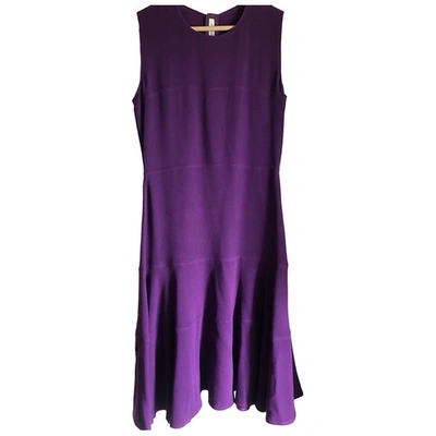 Pre-owned Prada Mid-length Dress In Purple