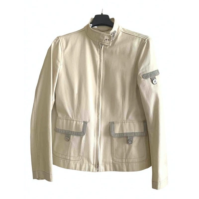Pre-owned Fay Beige Cotton Jacket
