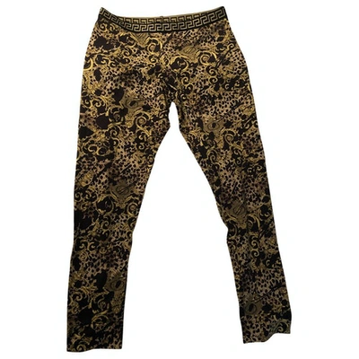 Pre-owned Versace Multicolour Trousers