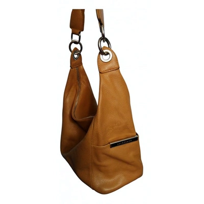 Pre-owned Longchamp Beige Leather Handbag