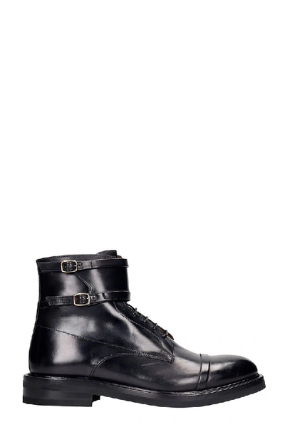 Shop Malone Souliers George Ankle Boots In Black Leather