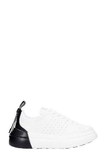 Shop Red Valentino Sneakers In White Leather