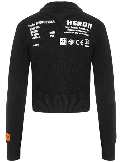 Shop Heron Preston Sweater In Black