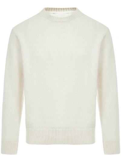Shop Laneus Sweater In Cream