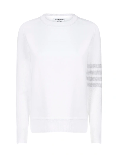 Shop Thom Browne Fleece In White