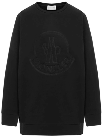 Shop Moncler Enfant Sweatshirt In Black
