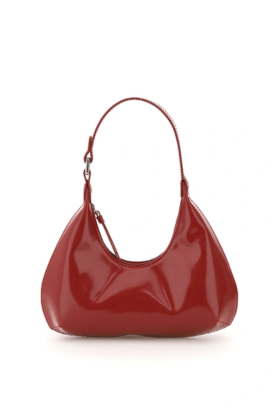 Shop By Far Amber Bag In Bordeaux (red)