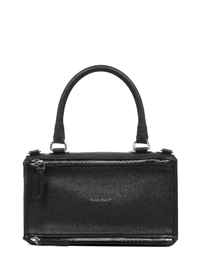 Shop Givenchy Pandora Medium Shoulder Bag In Black
