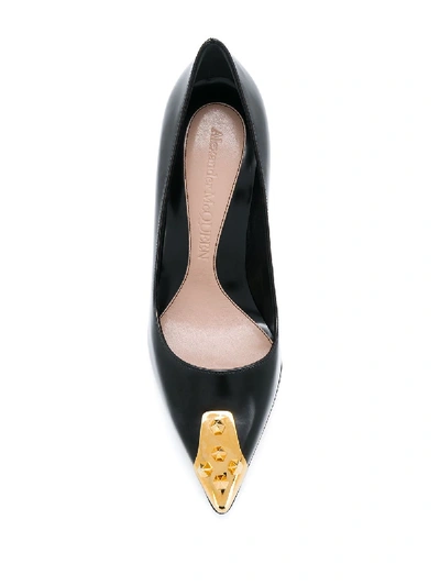 Shop Alexander Mcqueen Leather Pumps