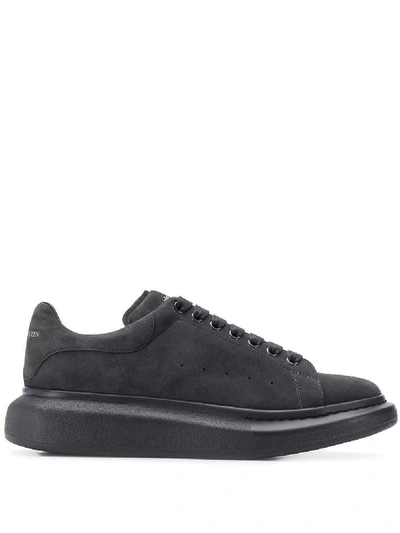 Shop Alexander Mcqueen Oversize Sneakers In Grey
