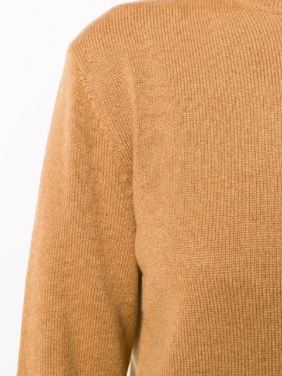 Shop Dolce & Gabbana Wool Sweater In Brown