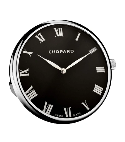 Shop Chopard Classic Table Clock In Silver