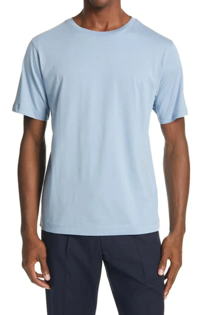 Shop Dries Van Noten Habsa Cotton T-shirt In Light Blue