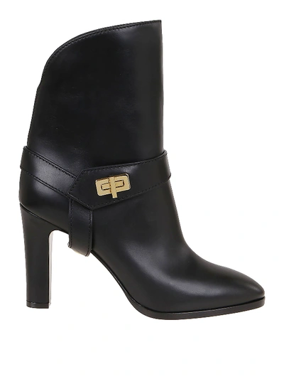 Shop Givenchy Eden 95 Ankle Boots In Black