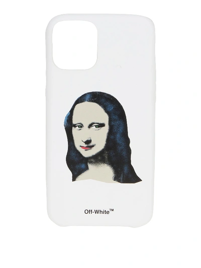 Shop Off-white Monalisa Cover For Iphone 11 Pro In White