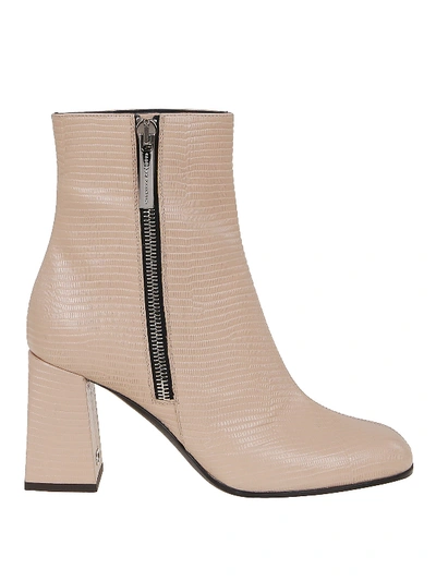 Shop Giuseppe Zanotti Sveva 80 Ankle Boots In Nude And Neutrals